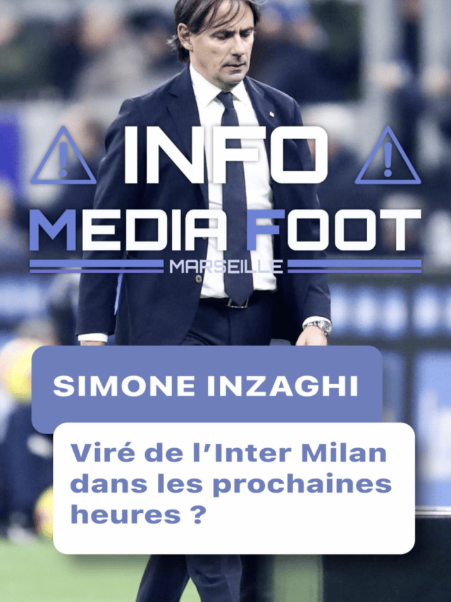 Simone Inzaghi viré de l’Inter Milan dans les prochaines heures ? (INFO Média Foot)