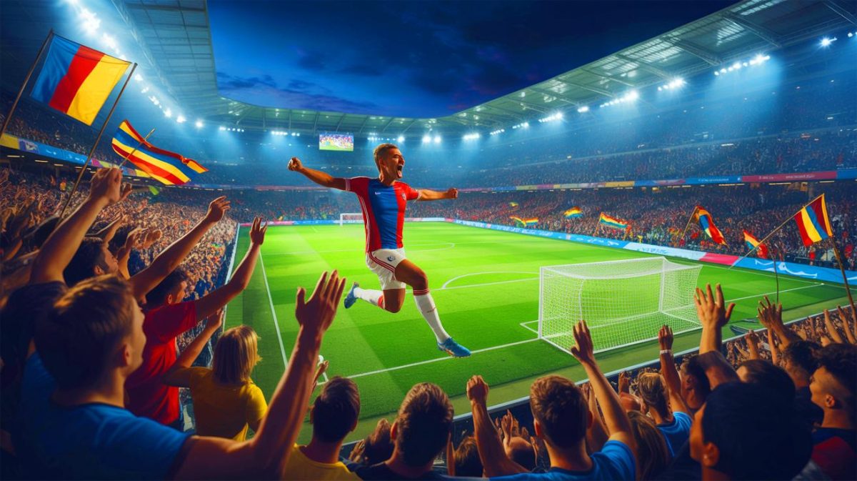 Un début tonitruant : l’exploit incroyable de Murillo à la Gold Cup qui bouleverse le monde du football et laisse les experts sans voix Illustration de Murillo célébrant un but lors de la Gold Cup. Image réalisée par IA.