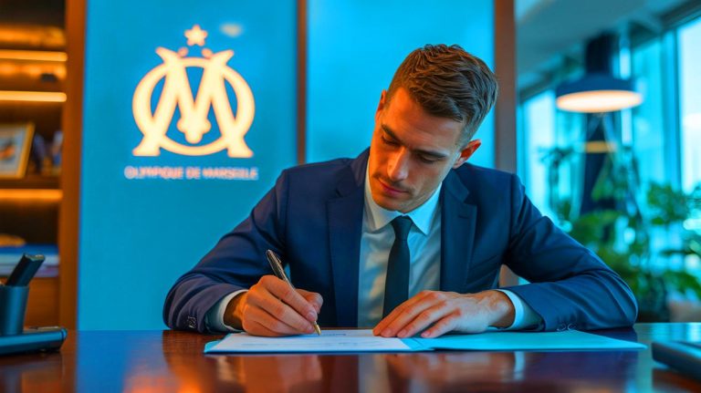 Annonce bouleversante : l&rsquo;OM sur le point de conclure un transfert spectaculaire qui pourrait changer la donne en Ligue 1 et faire trembler l&rsquo;Europe du football