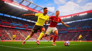 OM en crise : Aubameyang serait-il responsable de la chute de Greenwood avec l’OM selon les fans en colère qui s’insurgent contre ce transfert à 20 millions d’euros ? Illustration de l'arrivée de Pierre-Emerick Aubameyang à l'OM, générée par intelligence artificielle.