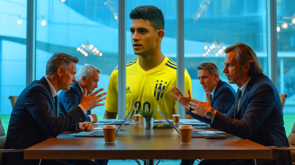 Illustration de l'incertitude autour du transfert de Joel Ordoñez à l'OM.