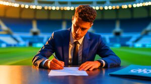 Illustration de la signature d'Igor Paixão à l'Olympique de Marseille lors du mercato.