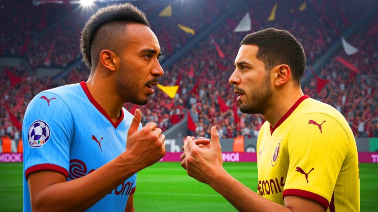 OM : Aubameyang sème le doute « Que ce soit Gouiri ou moi… » Un duel explosif s&rsquo;annonce avec l&rsquo;Algérien qui fera vibrer les supporters !