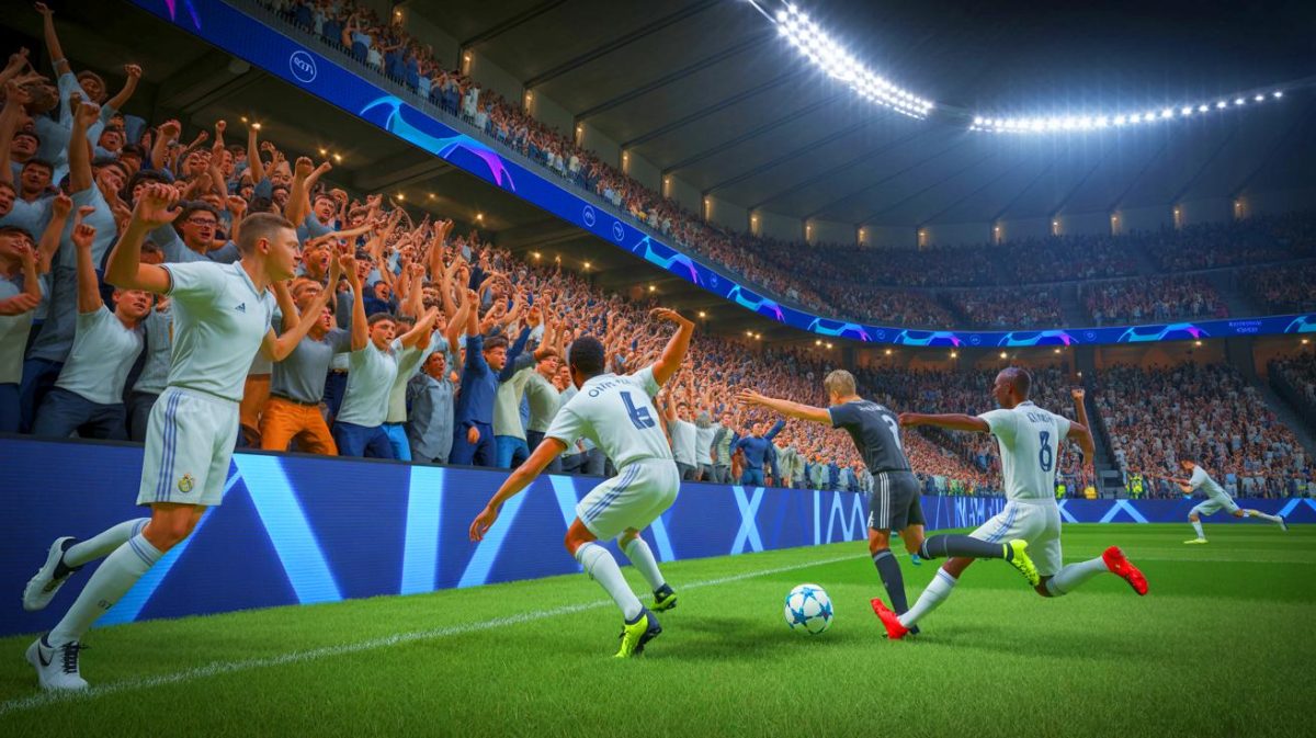 Illustration de l'affrontement à venir entre l'OM et le Real Madrid en Ligue des Champions.
