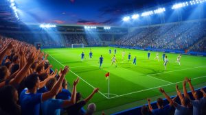 Attention, OM pulvérise les attentes : 3 clubs menacés, l’avenir du Real Madrid et PSG en jeu ! Illustration de la victoire éclatante de l'OM contre Lorient au Vélodrome.