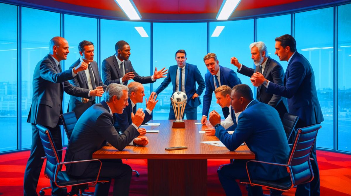 « Crise à la LFP » : Marseille et Lens provoquent un séisme dans le football français avec leurs revendications audacieuses Illustration de la contestation menée par l'OM et Lens contre la gouvernance de la LFP.
