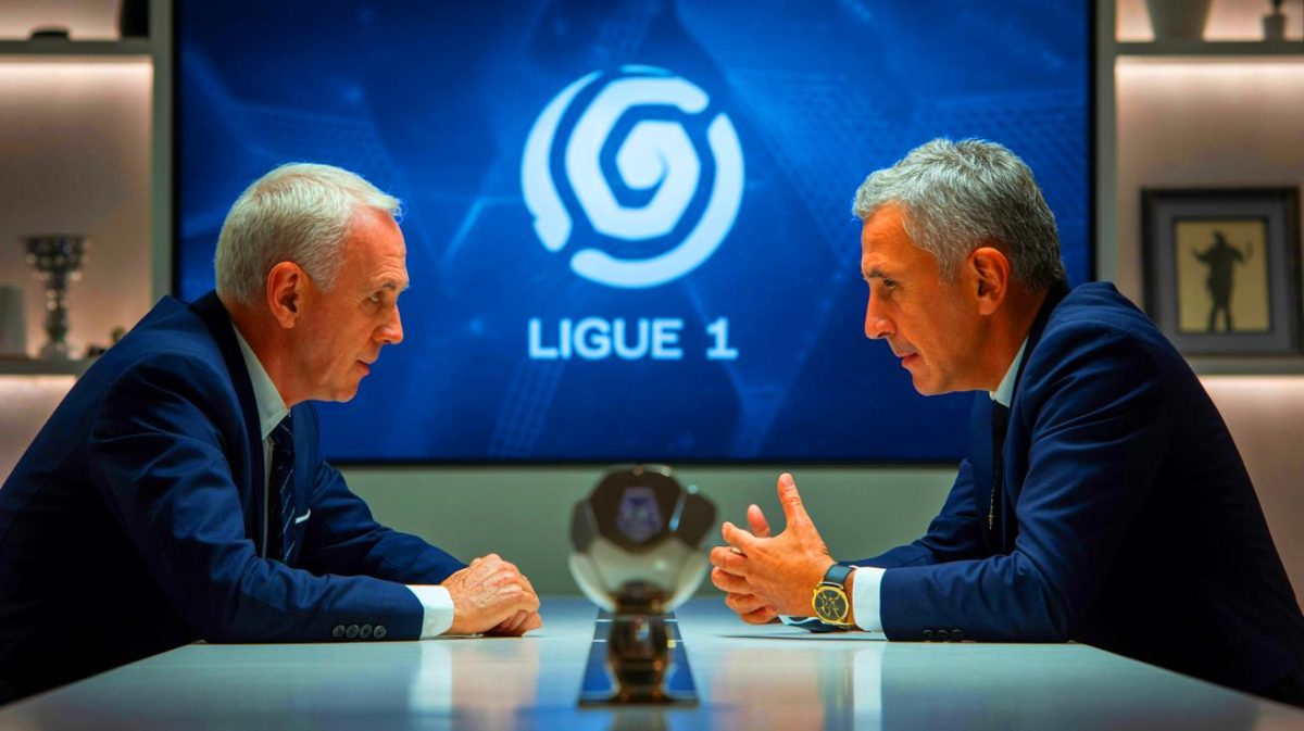 Illustration de la contestation de Frank McCourt et Joseph Oughourlian contre la présidence de la LFP.