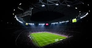 soccer stadium football pitch