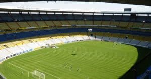 soccer stadium football pitch